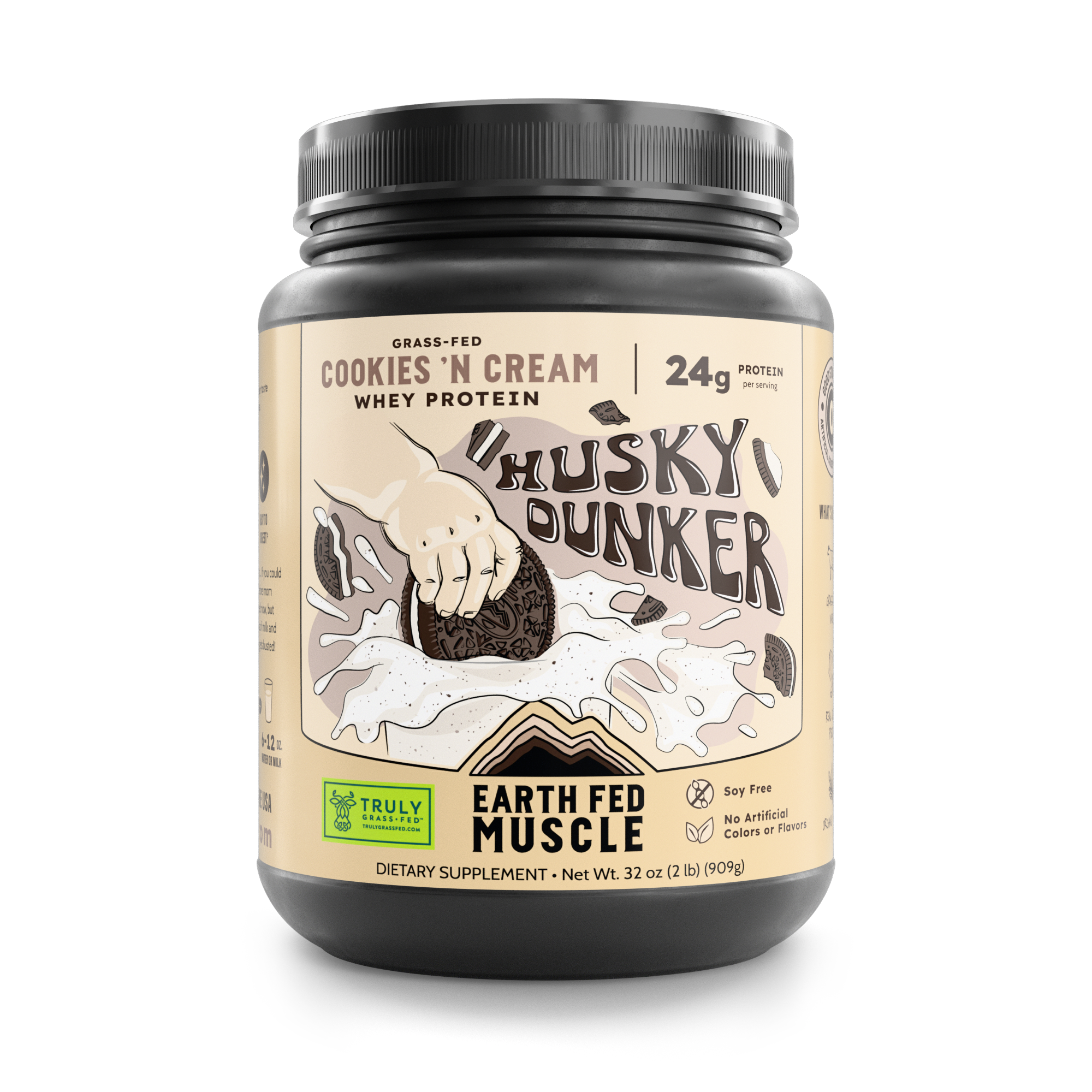Cookies & Cream | Best Tasting Whey Protein Isolate Powder | Truly