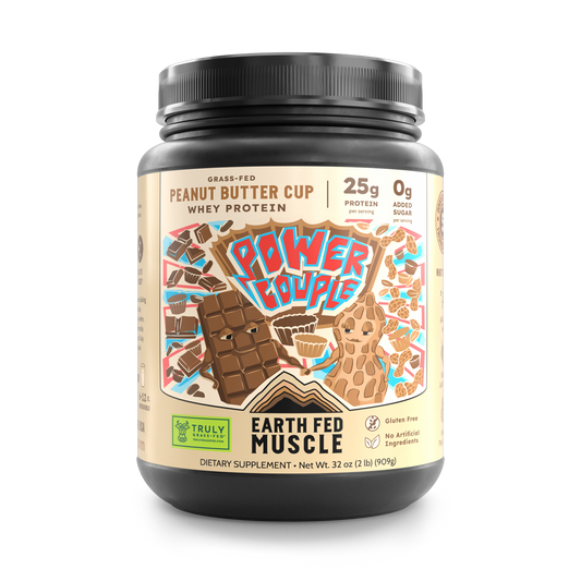 Power Couple Peanut Butter Cup Grass-Fed Whey Protein