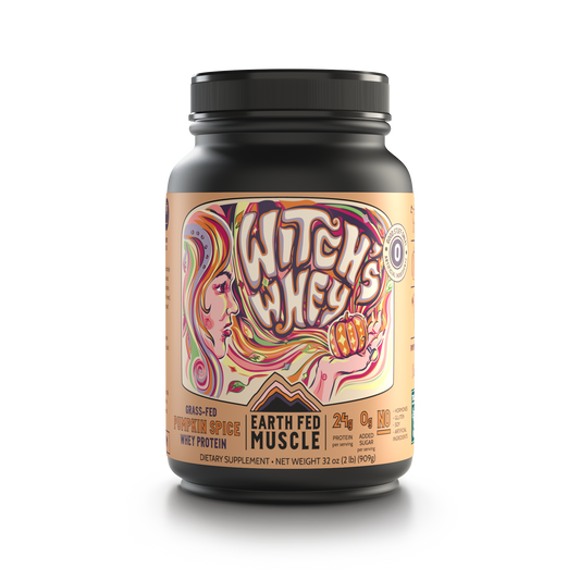 Witch’s Whey Pumpkin Spice Grass Fed Protein