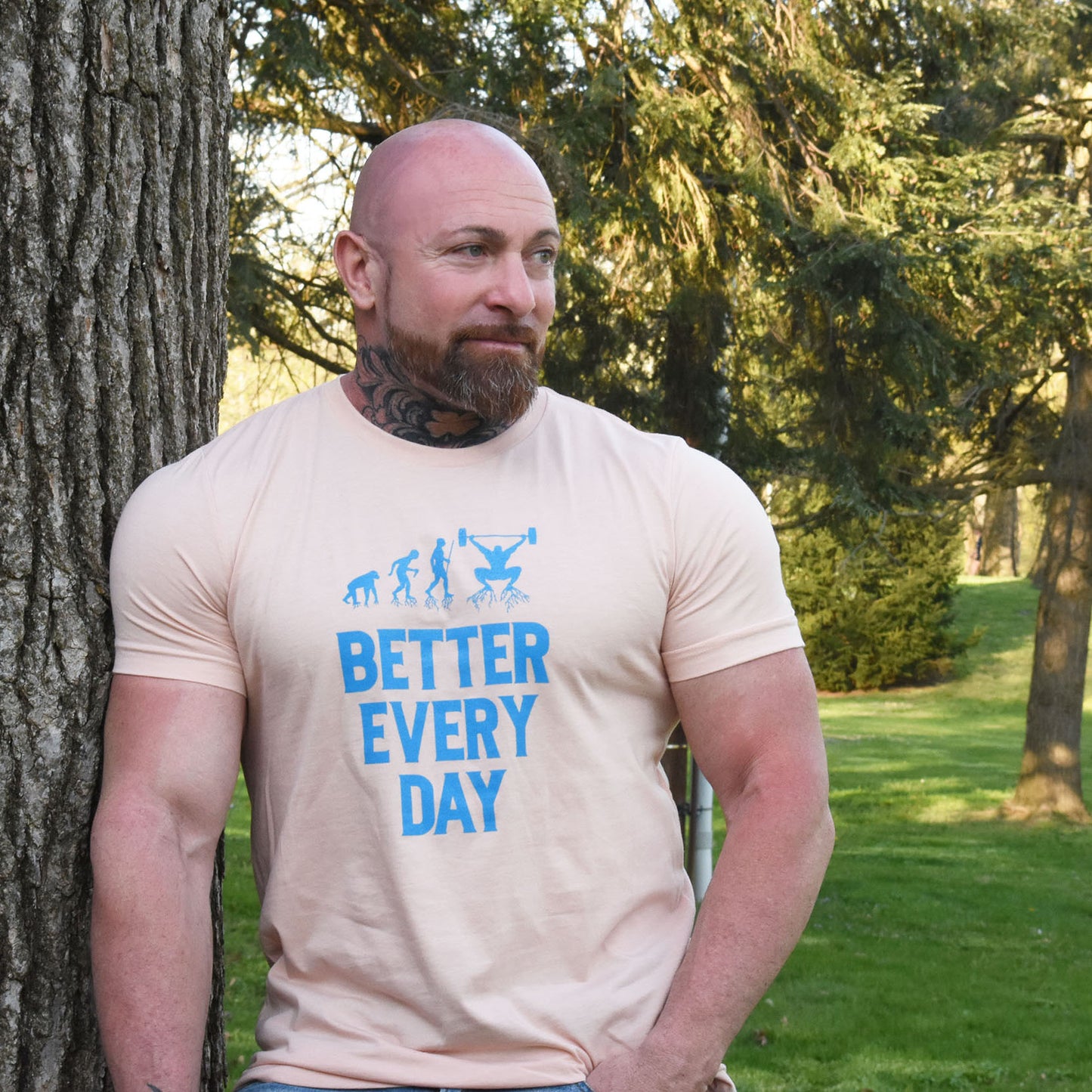 Peach Better Every Day Tee