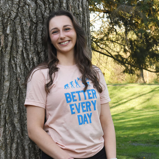 Peach Better Every Day Tee