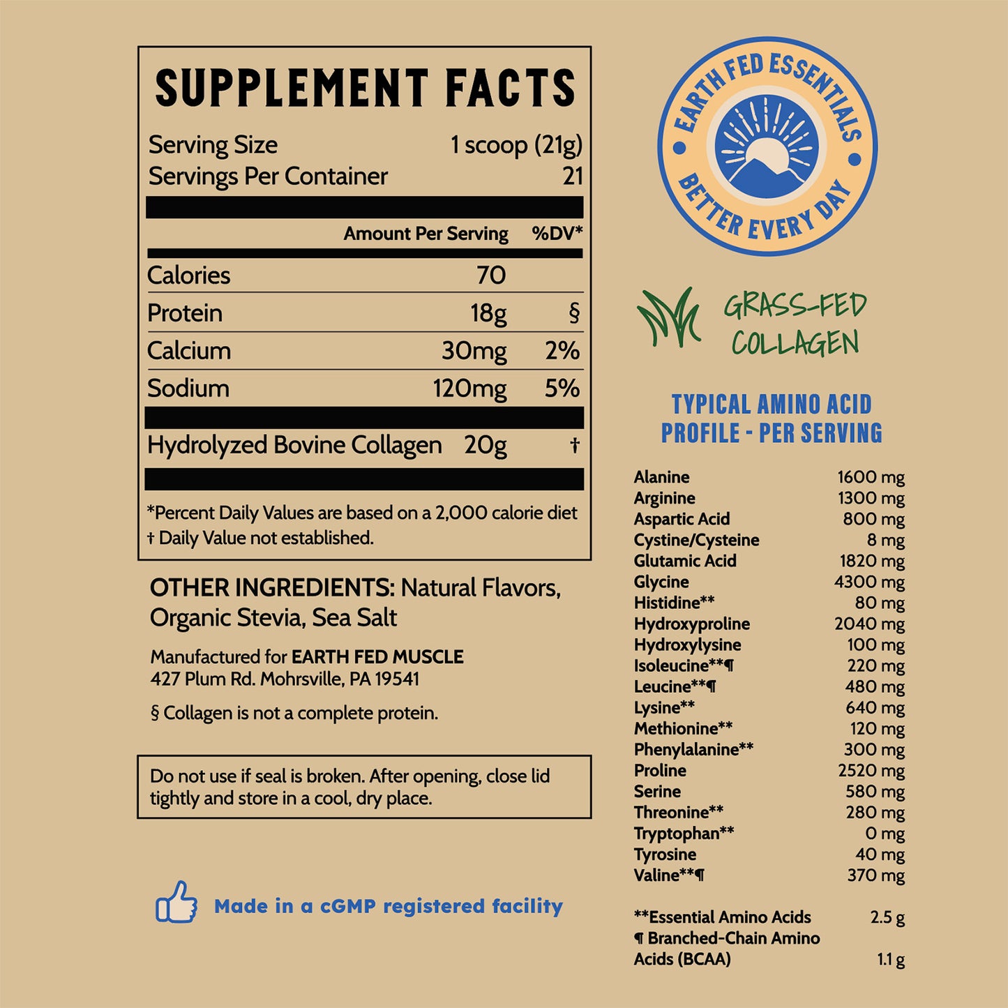 Collagen Peptides, Vanilla