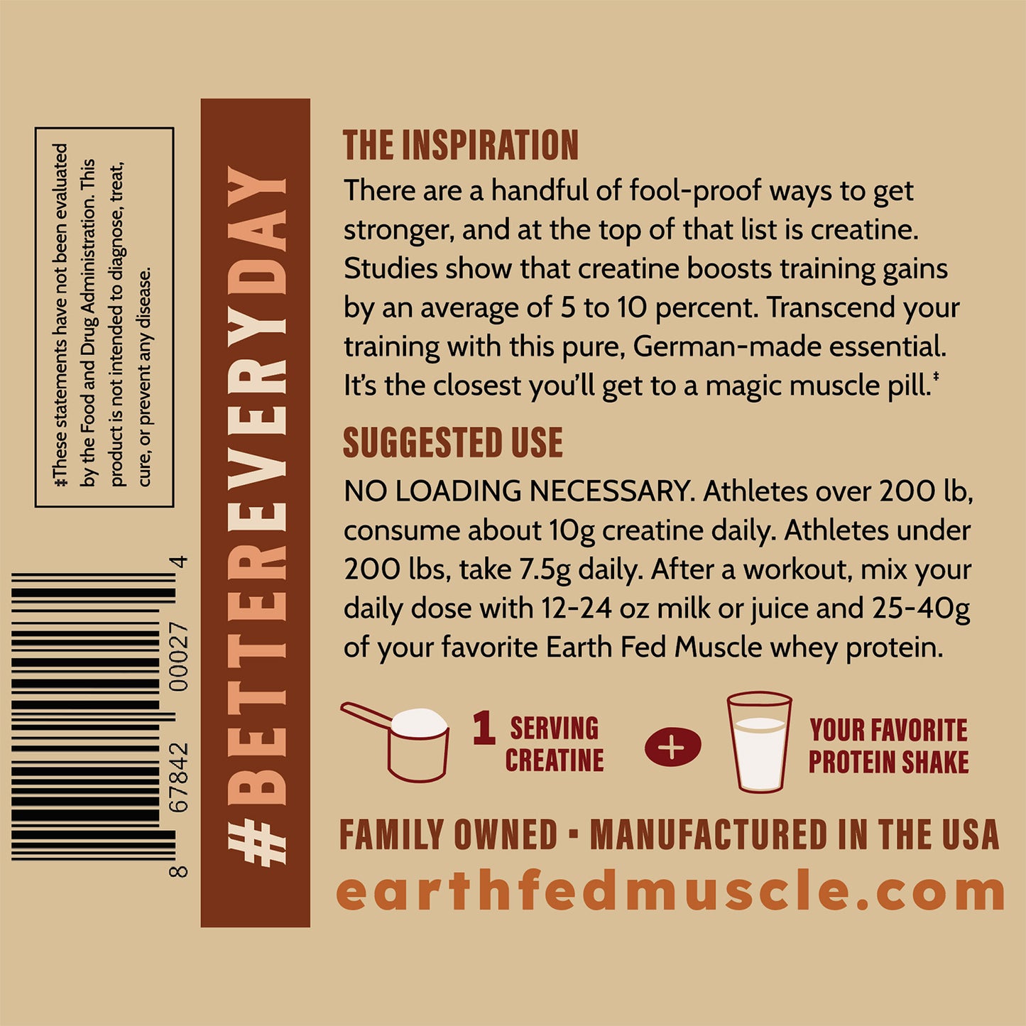 Creatine Monohydrate - 100% Creapure®