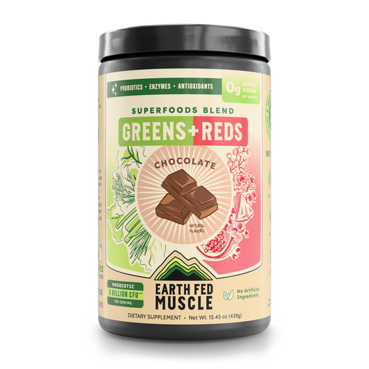 Greens + Reds Superfoods Blend Chocolate (formerly known as The Greens Party)