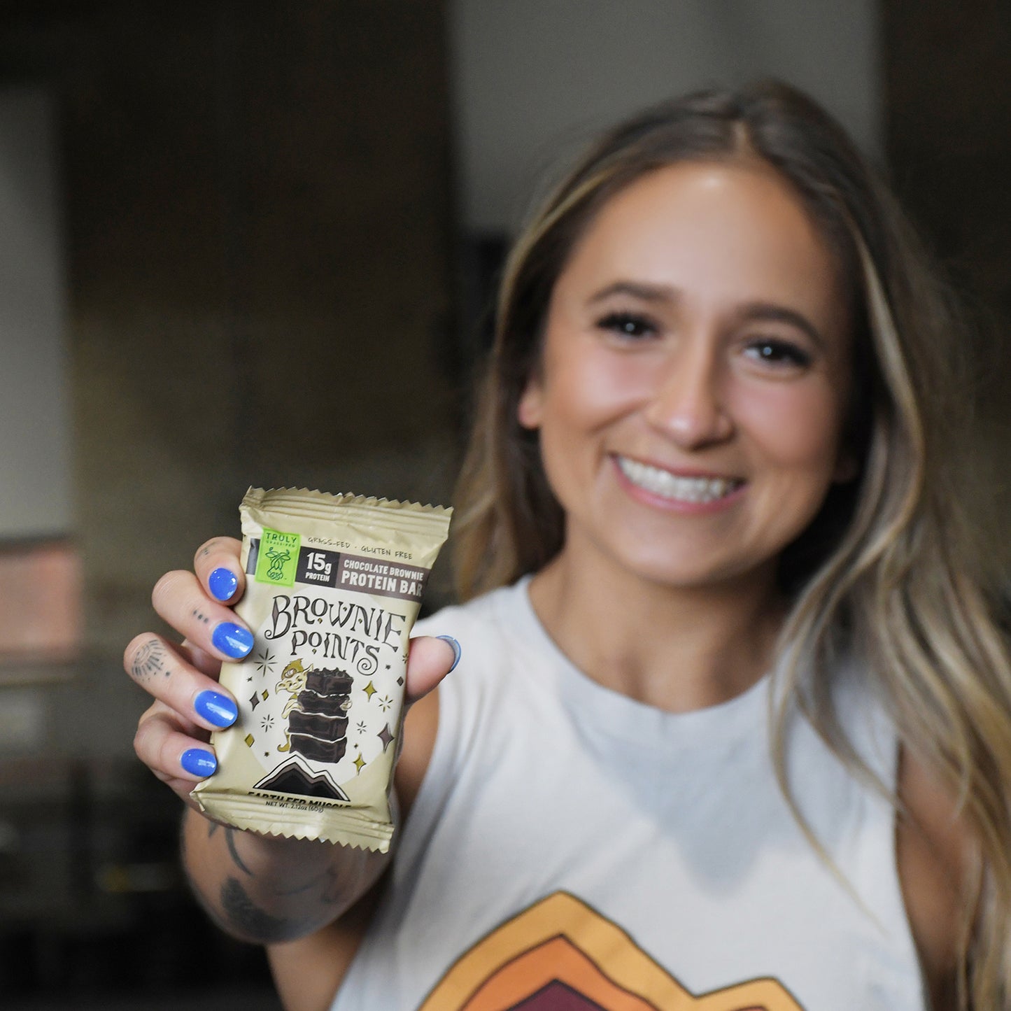 Chocolate Brownie Grass Fed Whey Protein Bars