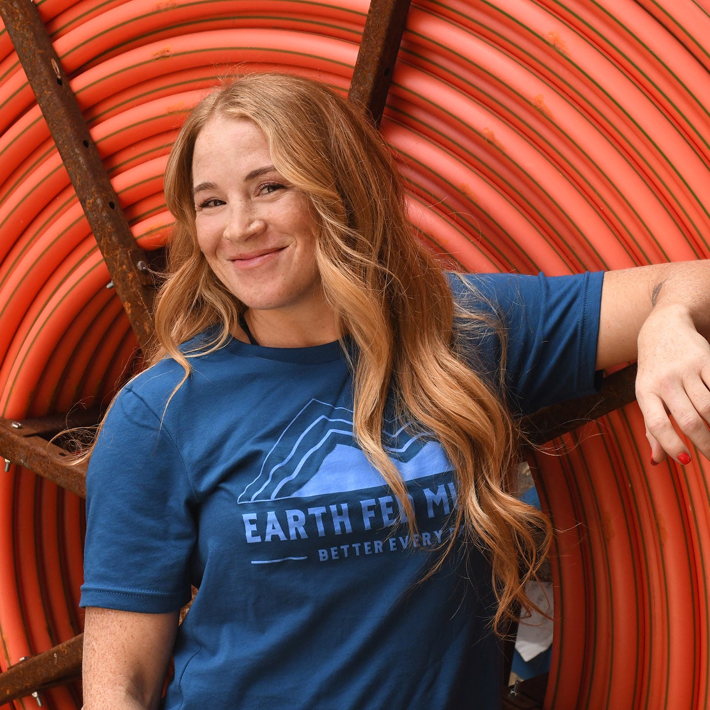 Cool Blue Logo Tee
