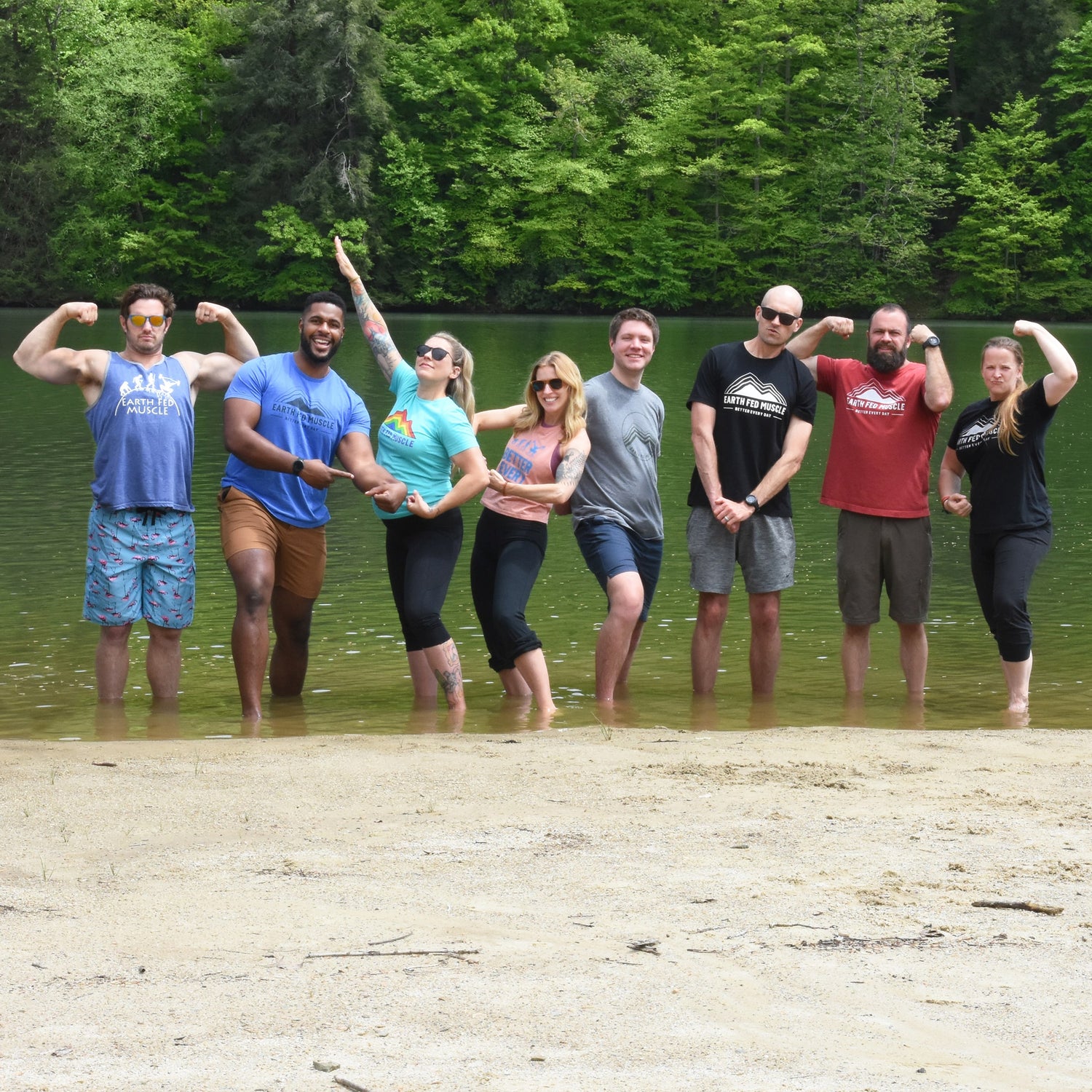 Earth Fed Muscle team photo