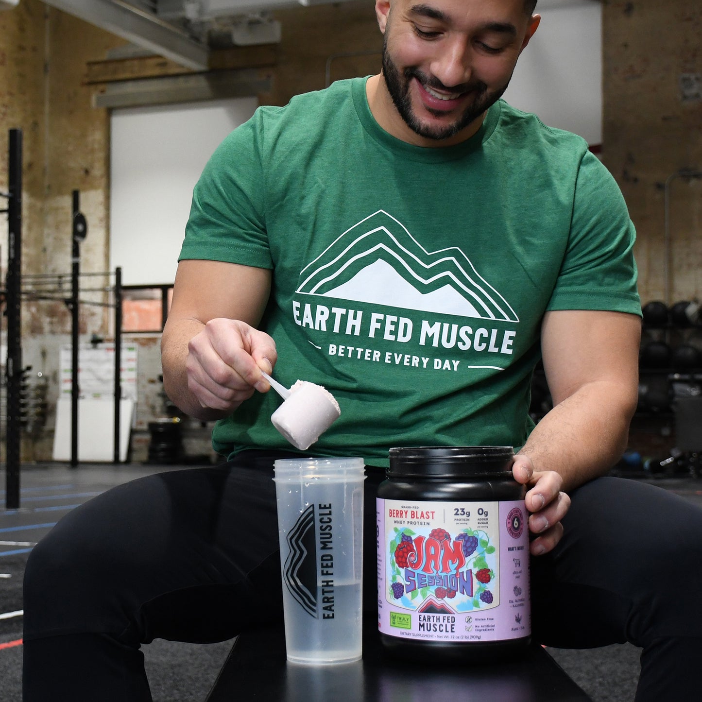 SEASONAL FLAVOR: Jam Session Berry Blast Grass-Fed Whey Protein