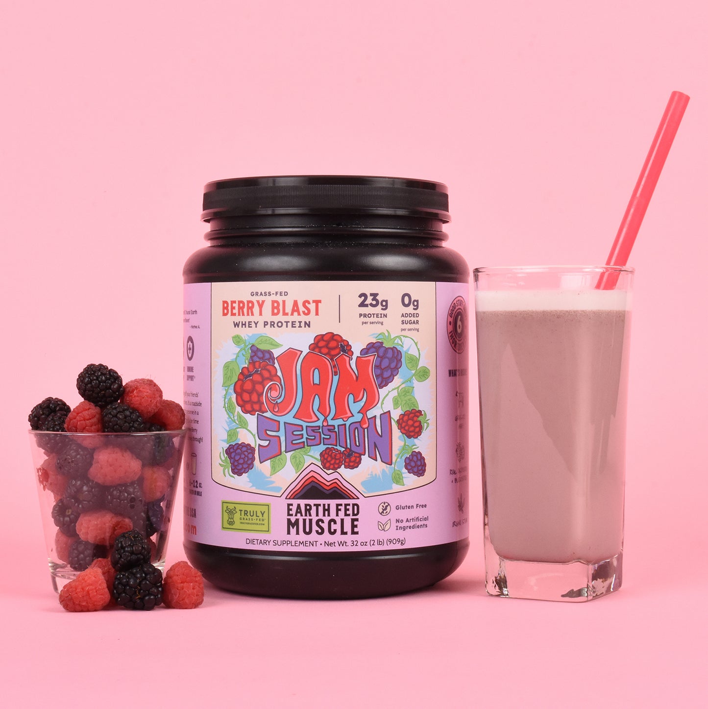 Jam Session Berry Grass-Fed Whey Protein