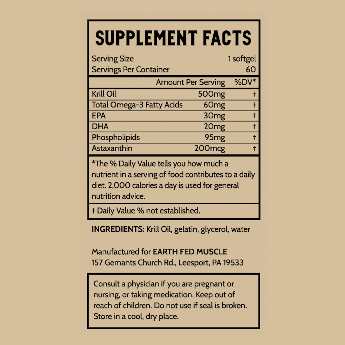 Arctic Advantage Krill Oil Softgels