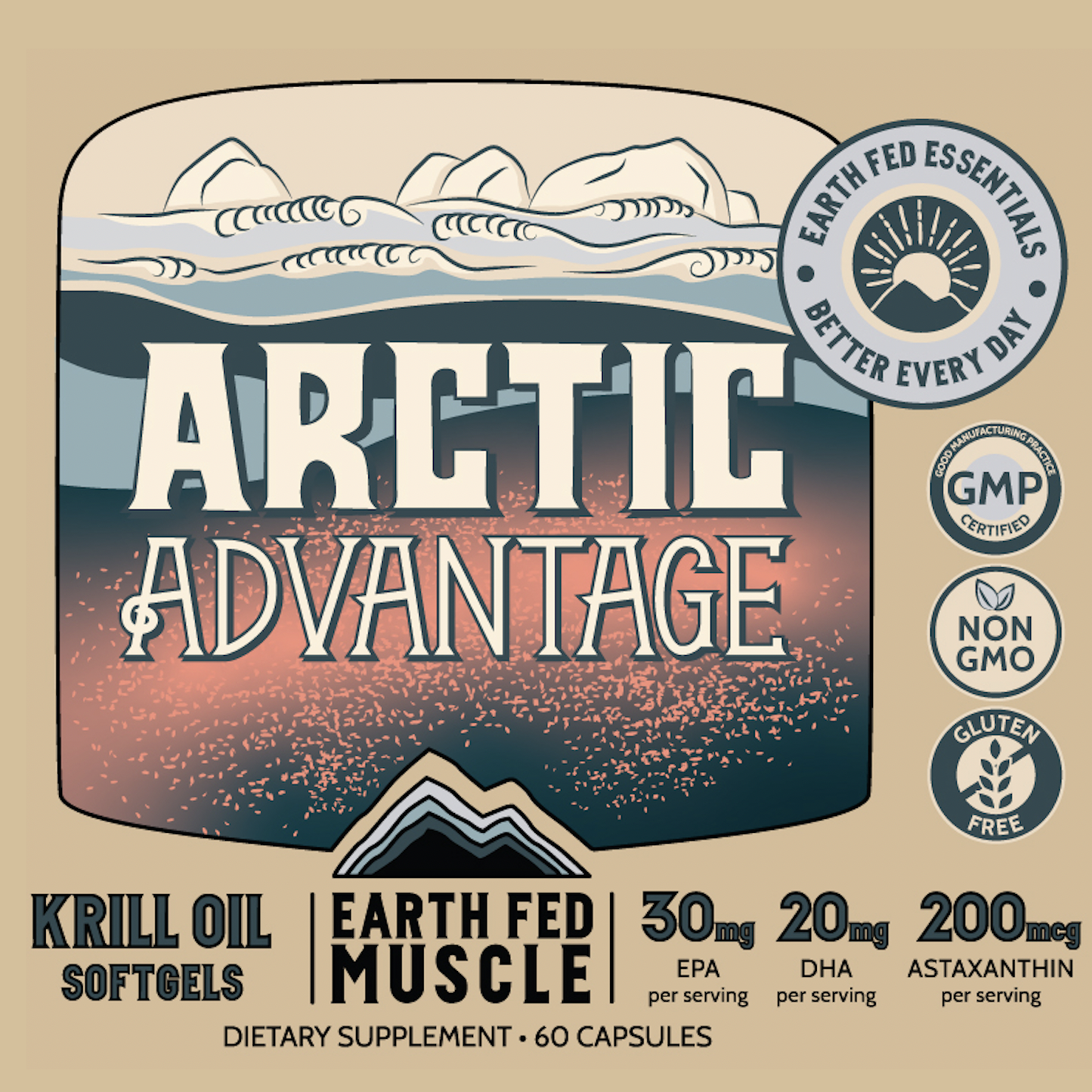 Arctic Advantage Krill Oil Softgels