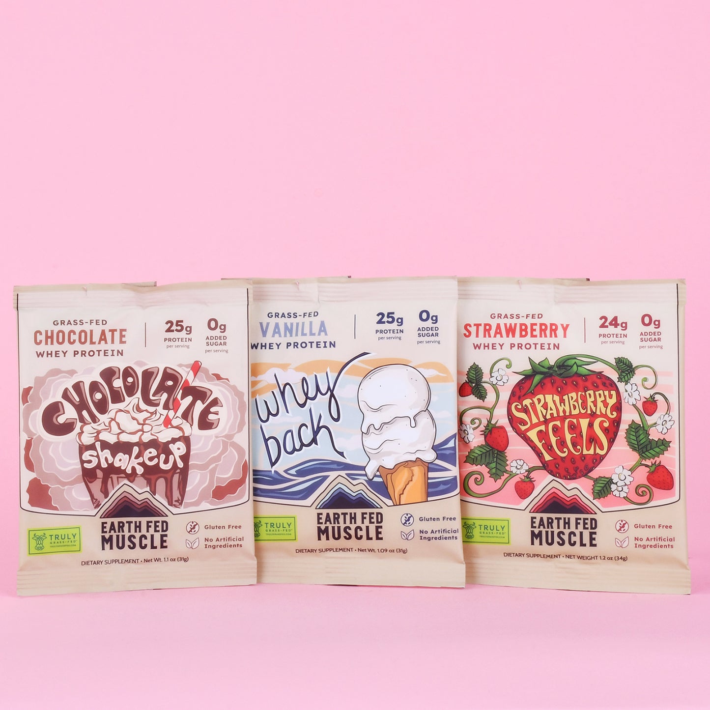 Neapolitan Whey Protein Sample Pack