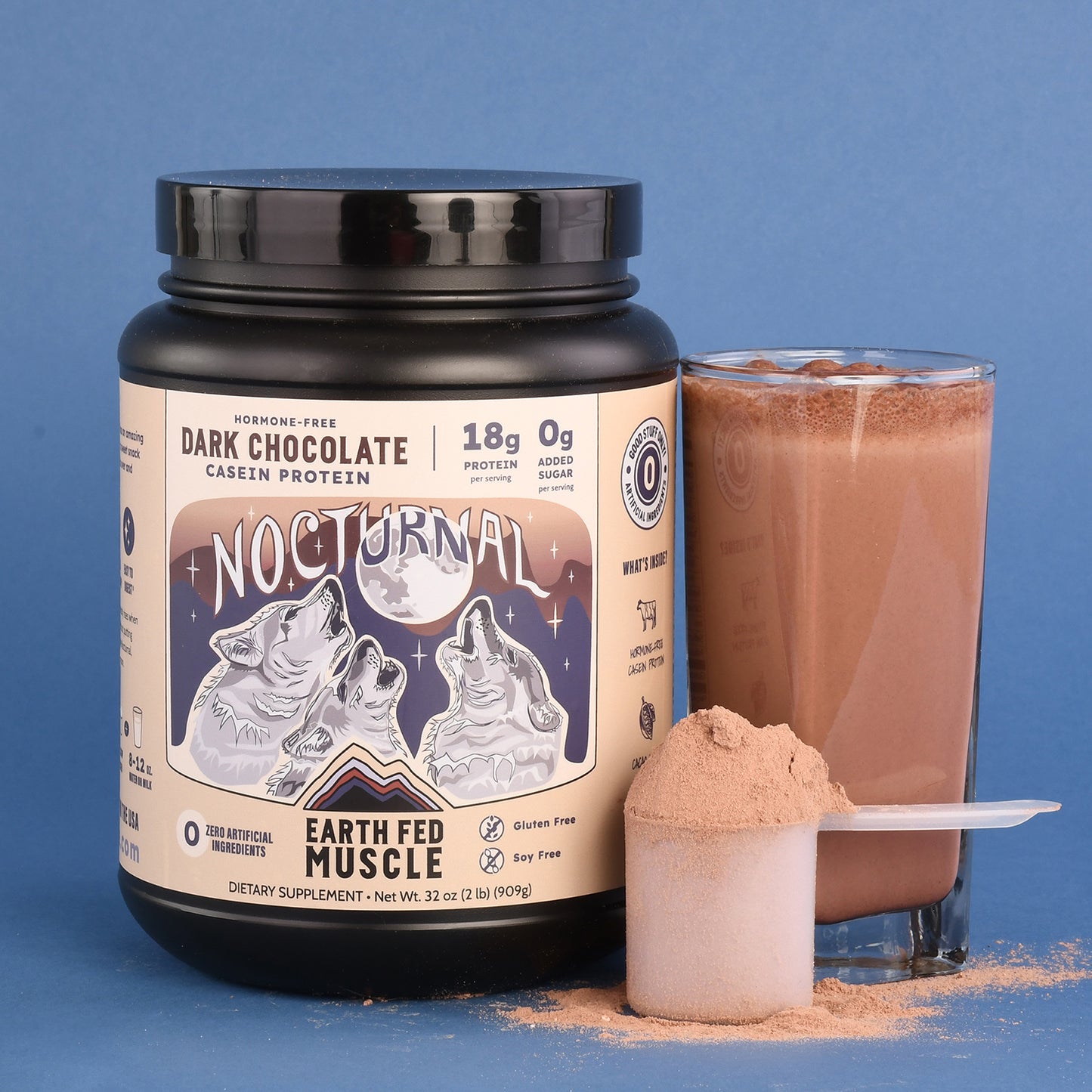 Nocturnal Dark Chocolate Casein Protein