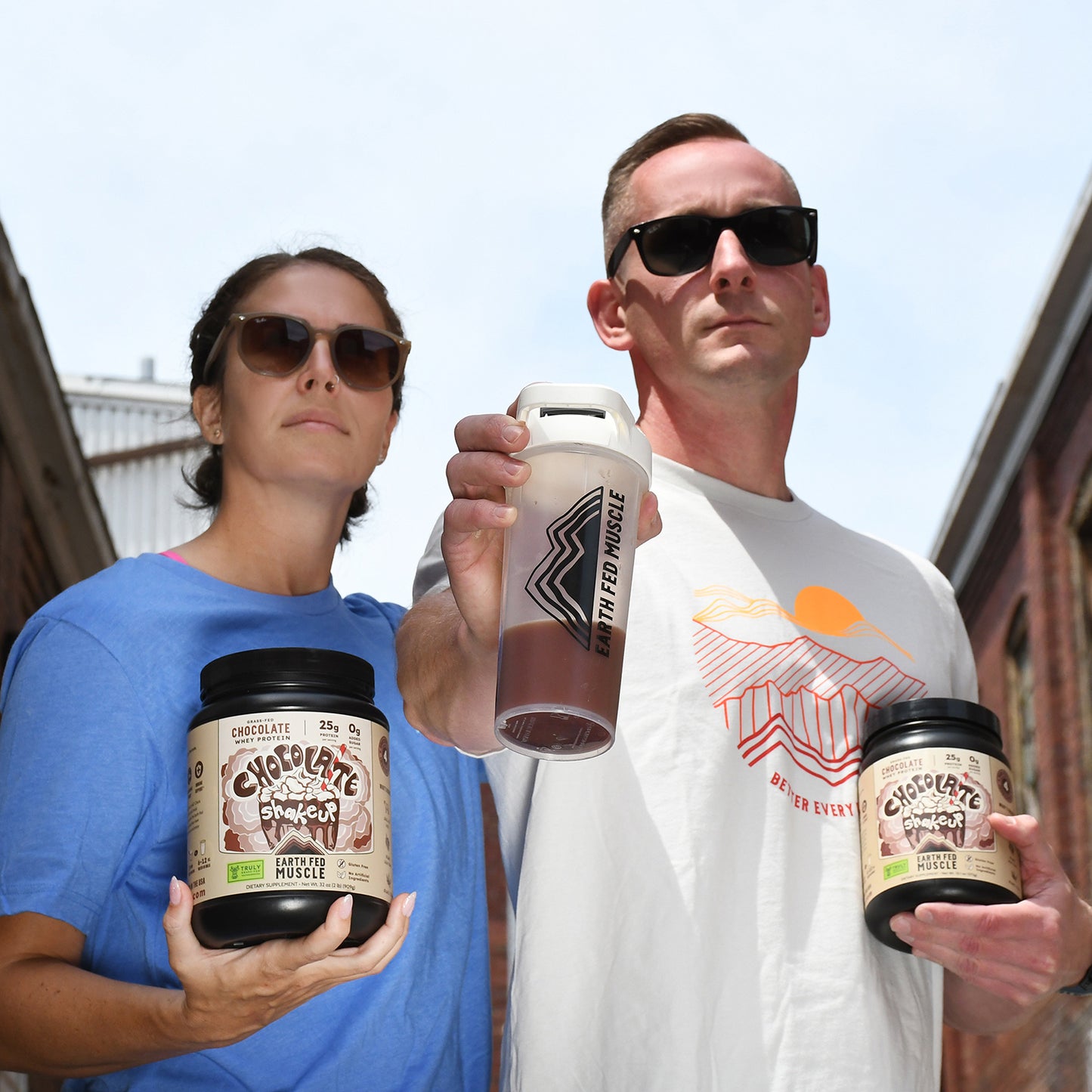 Chocolate Shakeup Chocolate Grass-Fed Whey Protein