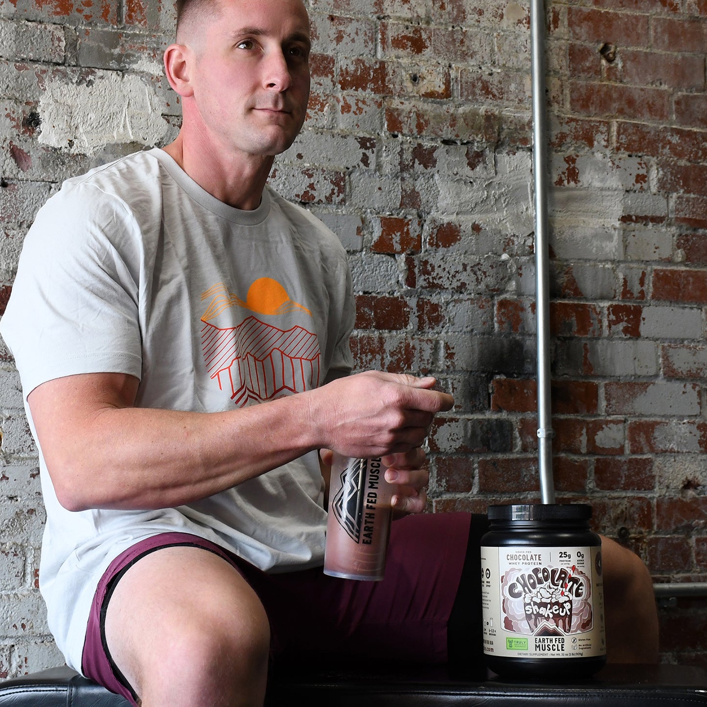 Chocolate Shakeup Chocolate Grass-Fed Whey Protein