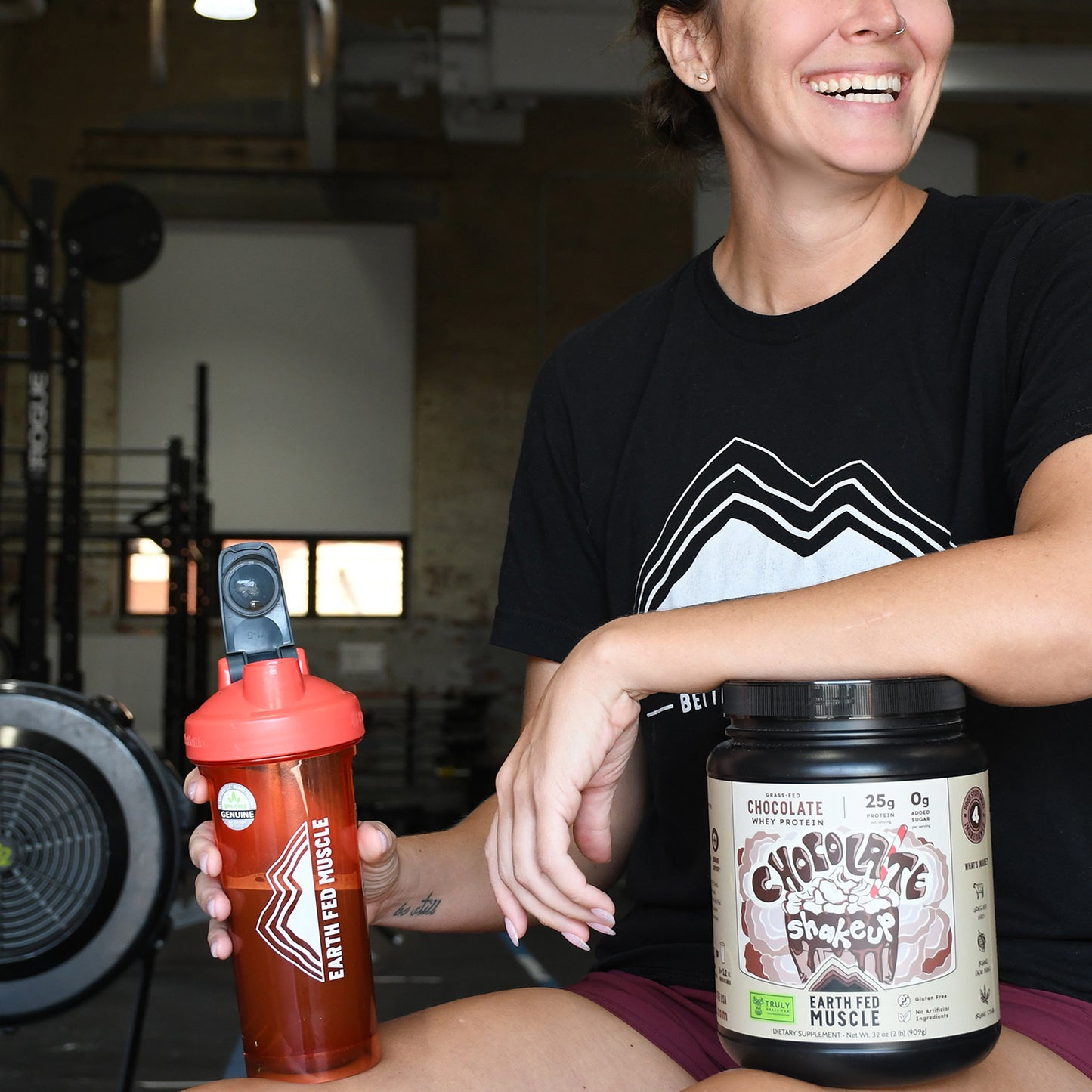 Chocolate Shakeup Chocolate Grass-Fed Whey Protein