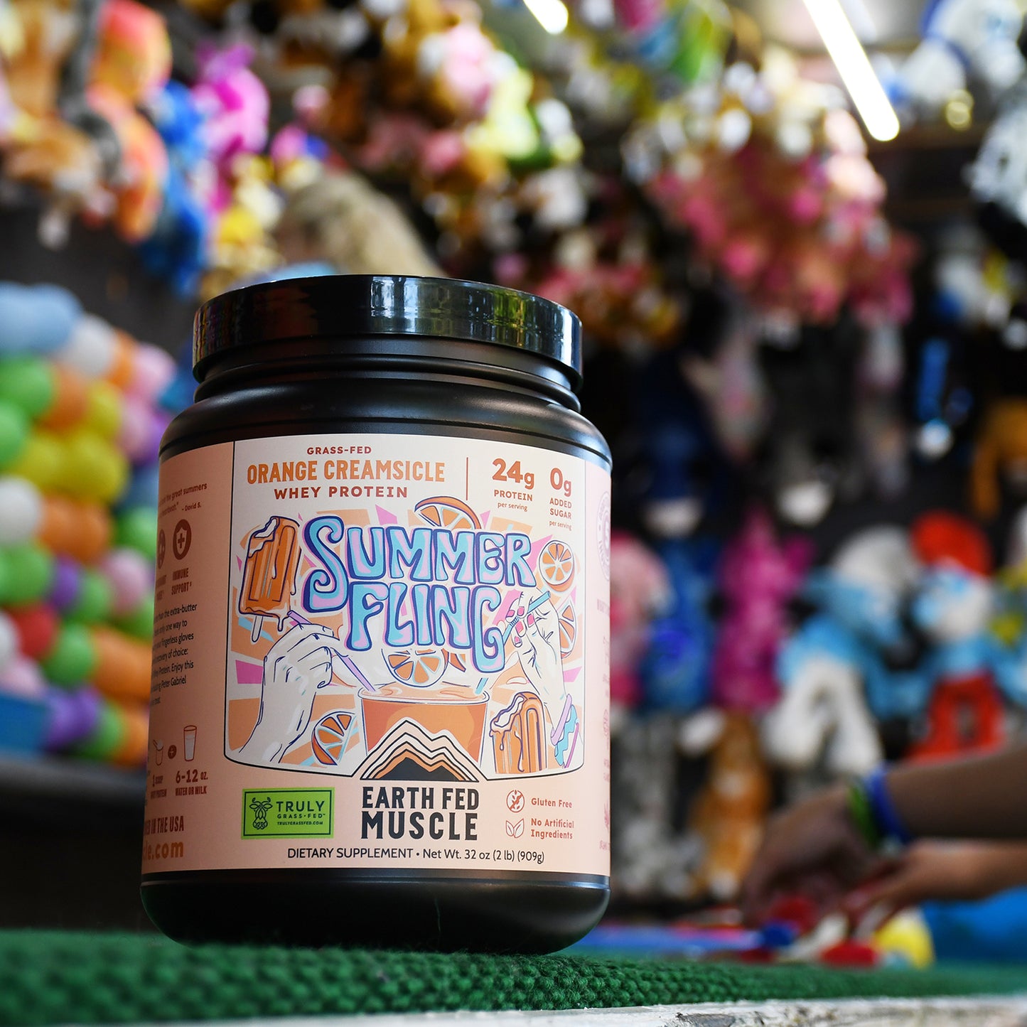 SEASONAL FLAVOR: Summer Fling Orange Creamsicle Grass-Fed Whey Protein