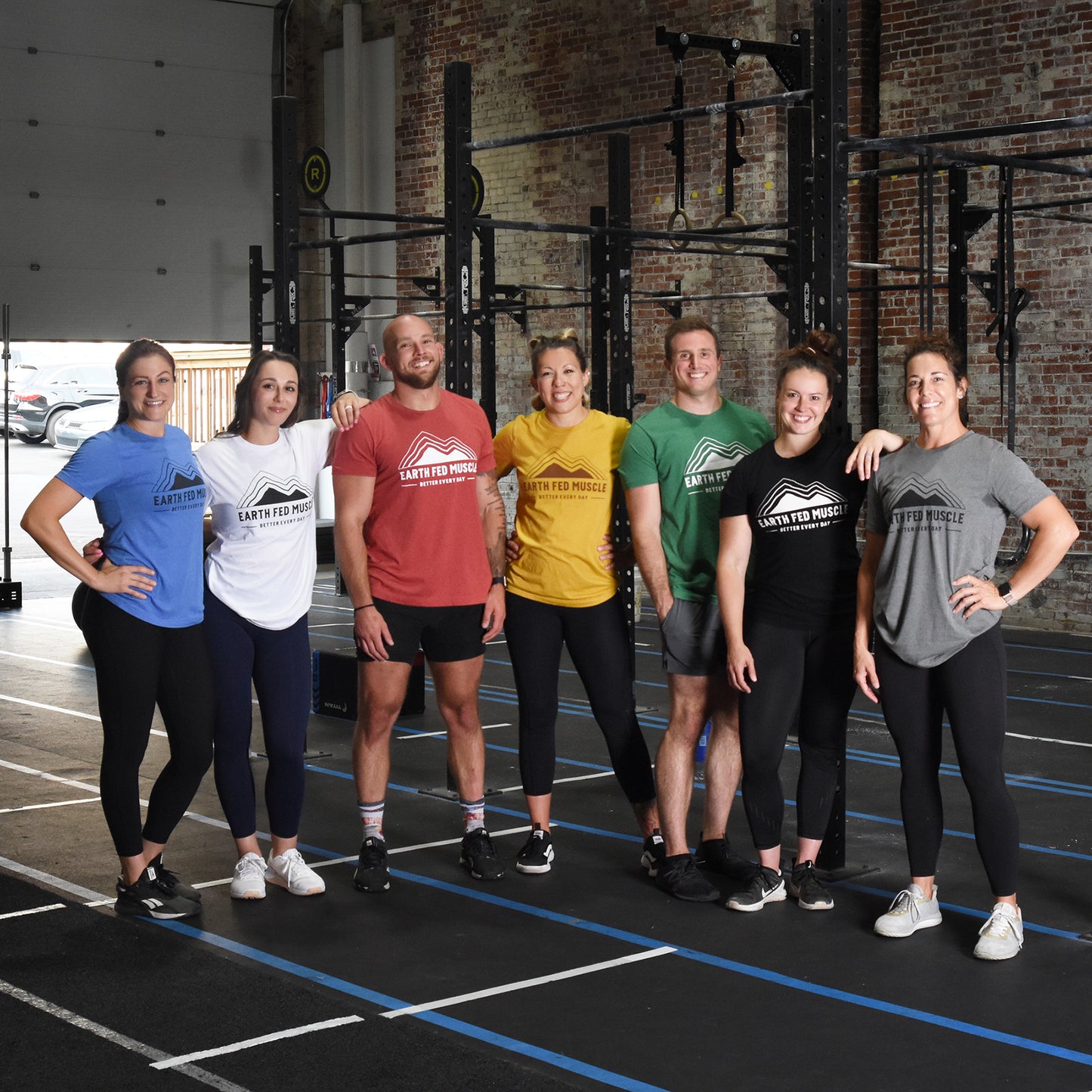 Dark Gray Heather Logo Tee