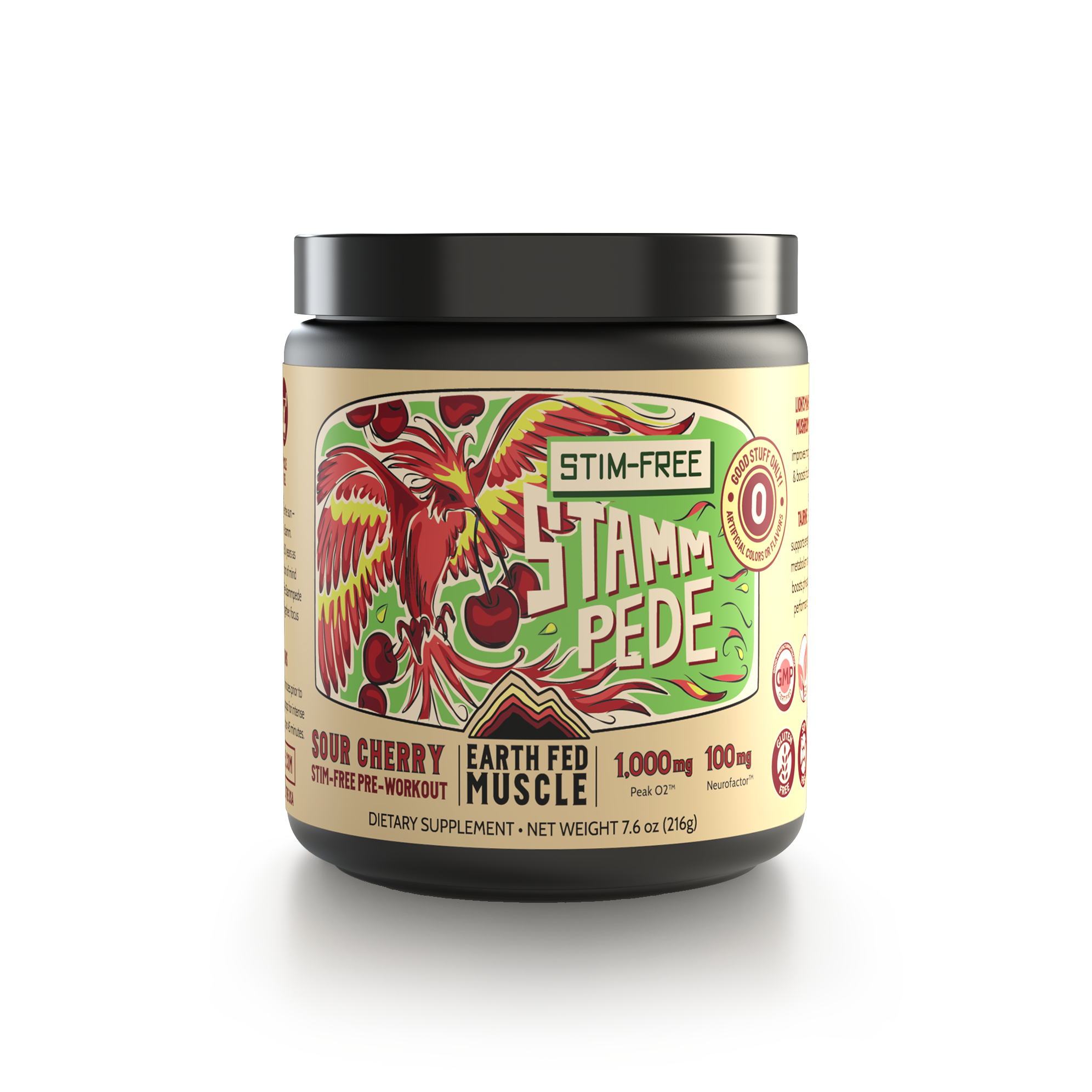 StimFree Stammpede Sour Cherry Earth Fed Muscle