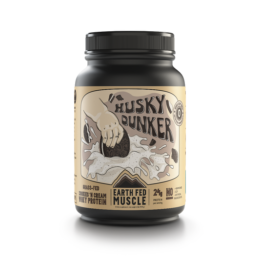 Husky Dunker Cookies&Cream Grass Fed Protein