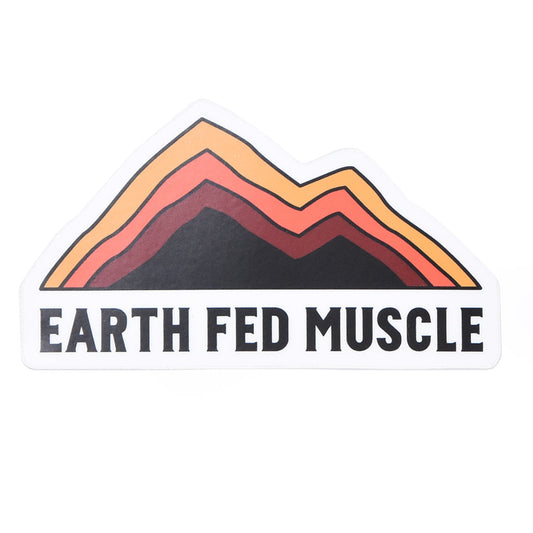 Earth Fed Die Cut Sticker