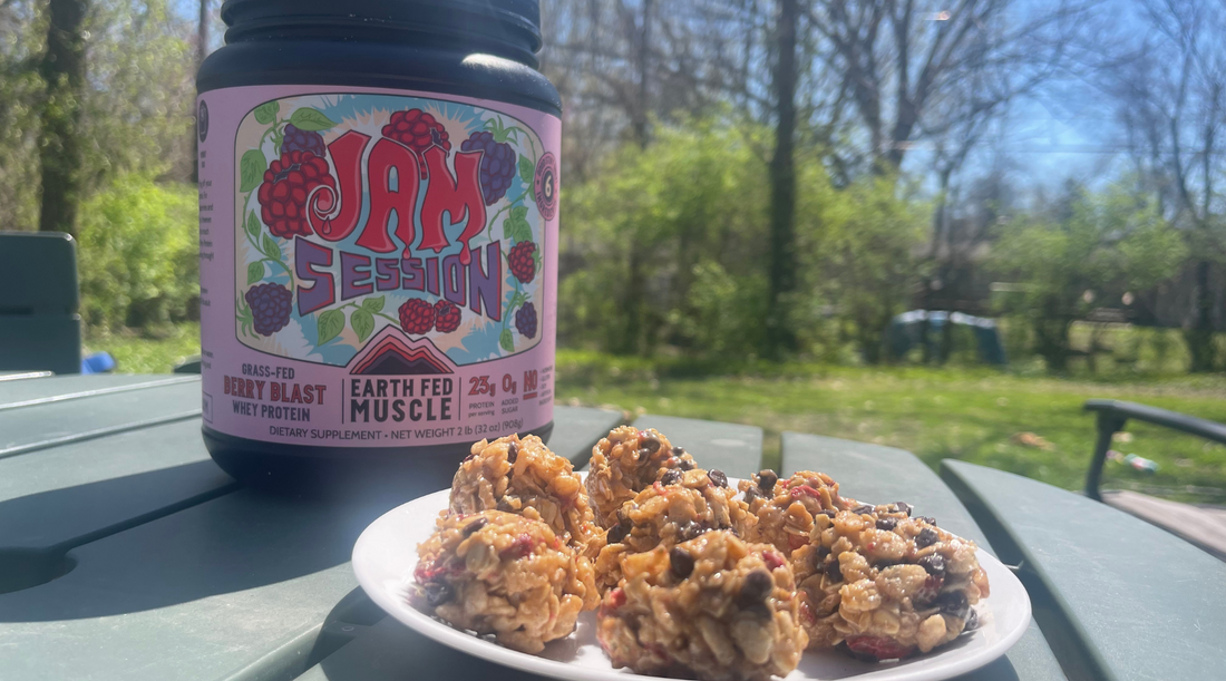 Crispy Berry Protein Balls