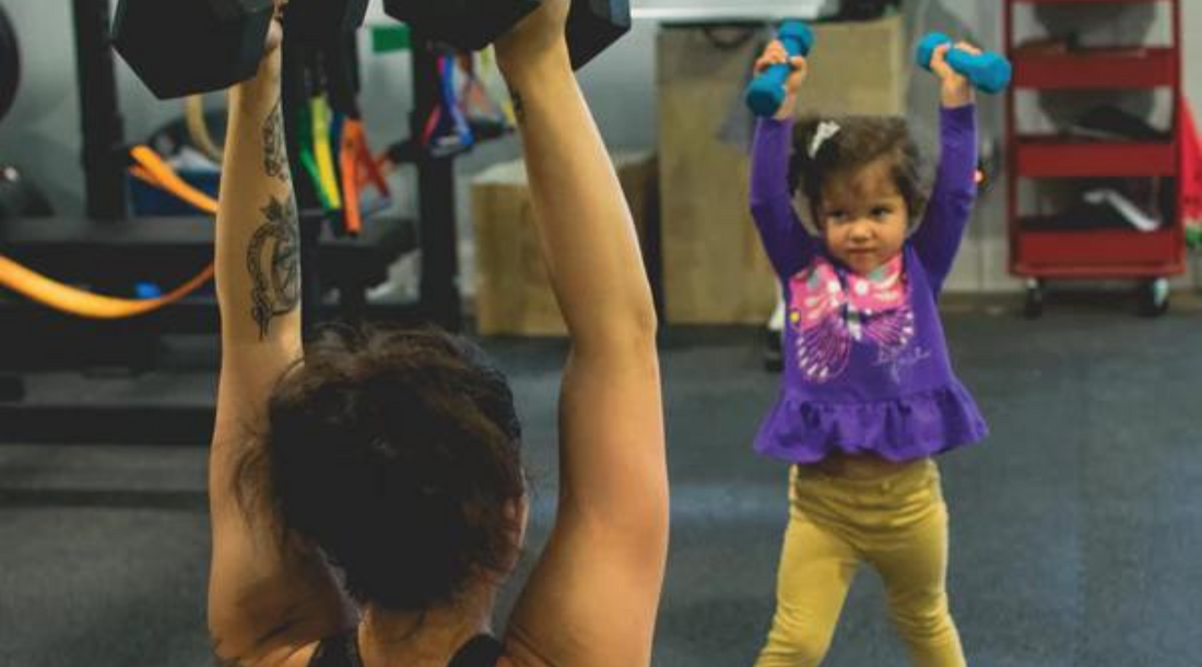 Tips for Working Out with Kids
