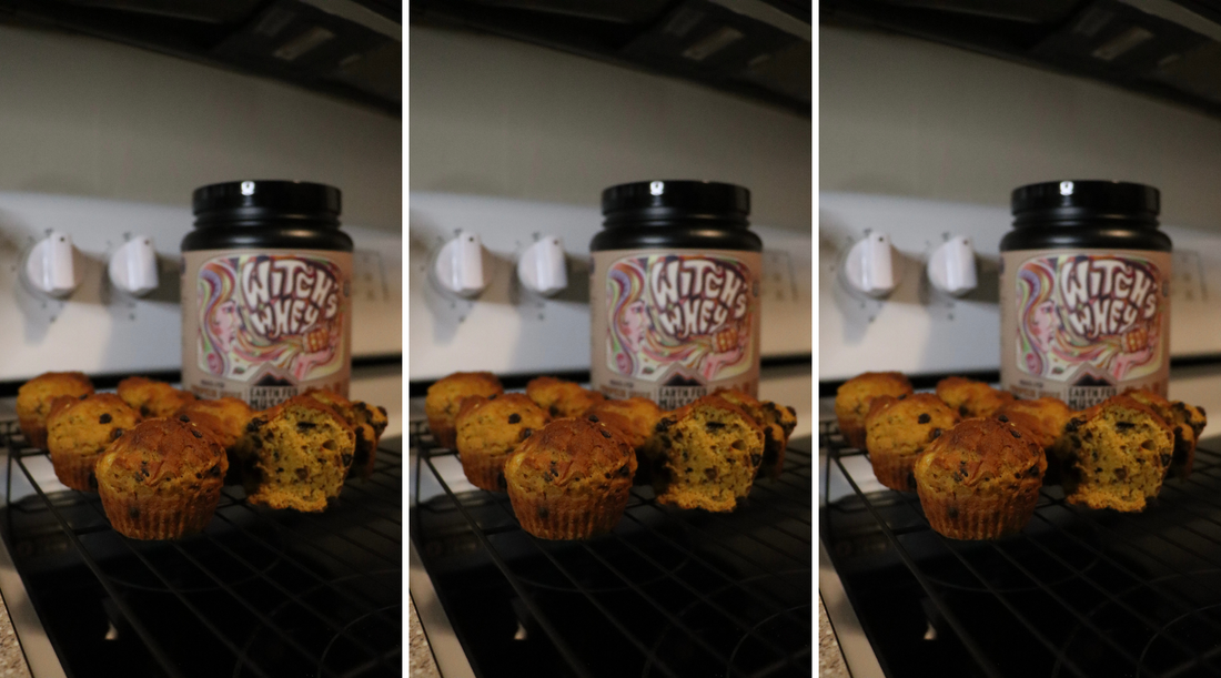 Pumpkin Spice Protein Muffins