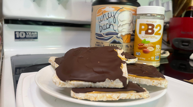 PB Chocolate Rice Cracker Snacks – Earth Fed Muscle