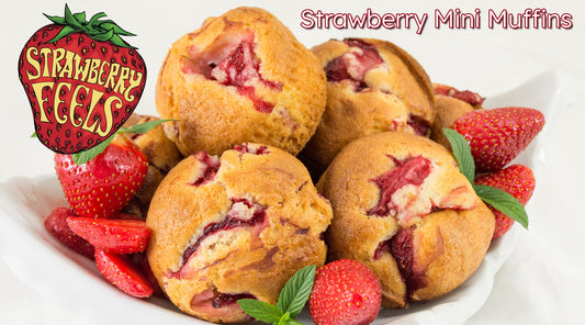 Strawberry Protein Mini-Muffins