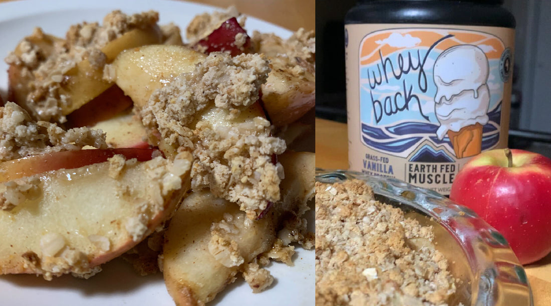 Vanilla Protein Apple Crisp