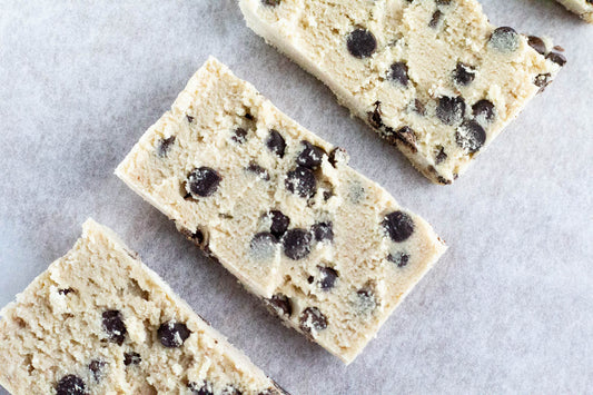 No-Bake Cookie Dough Protein Bars