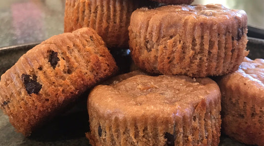 Mr. Peanut Died Peanut Butter Chocolate Muffins