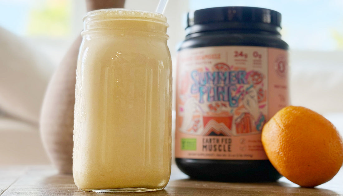 Orange Dreamsicle Protein Smoothie