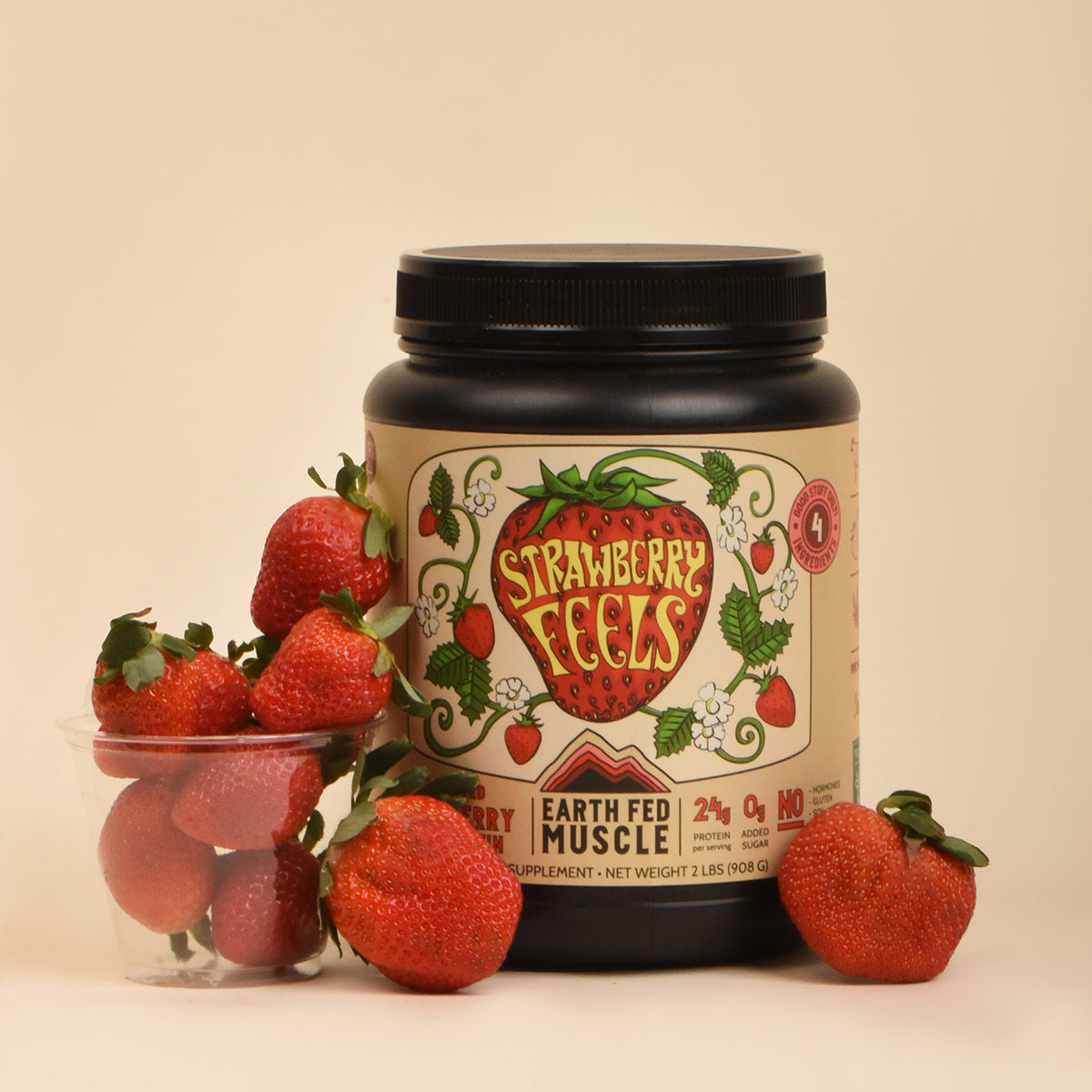 Strawberry Feels (Forever) Grass Fed Protein