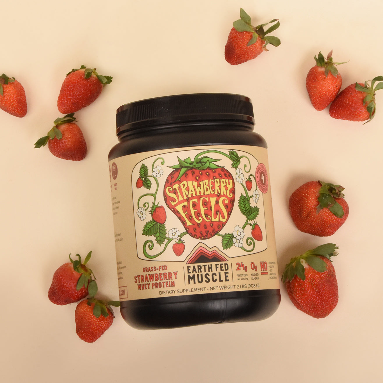 Strawberry Feels (Forever) Grass Fed Protein