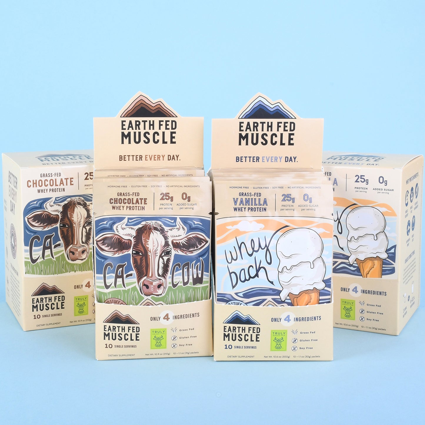 Single Serving Whey Protein (10-Pack)