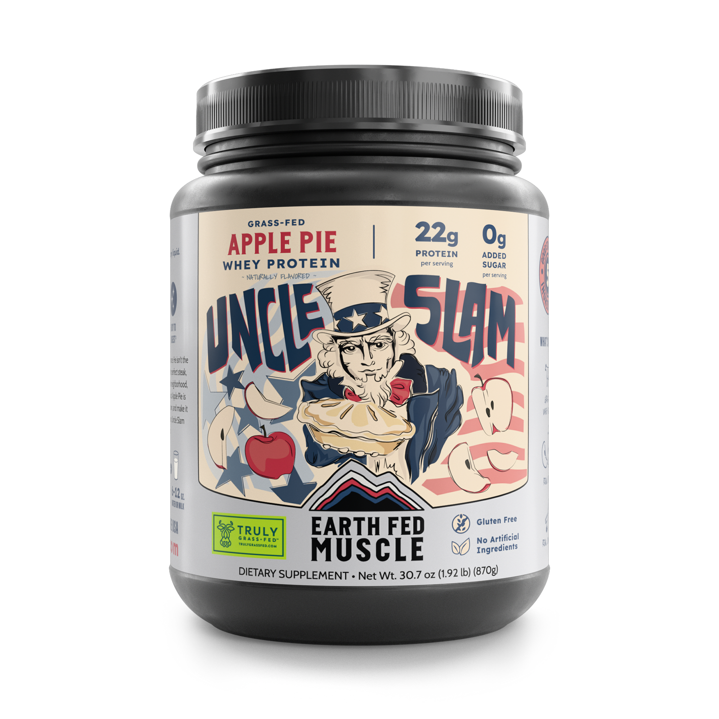SEASONAL: Uncle Slam Apple Pie Grass Fed Protein