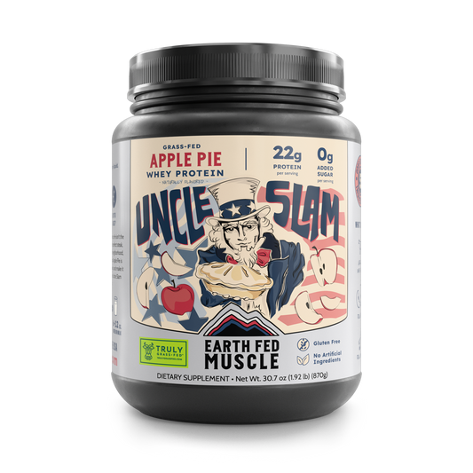 SEASONAL: Uncle Slam Apple Pie Grass Fed Protein
