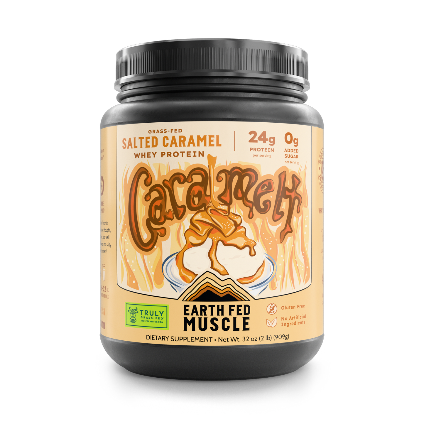 SEASONAL FLAVOR: 'Caramelt' Salted Caramel Grass-Fed Whey Protein
