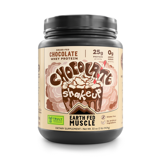 Chocolate Shakeup Chocolate Grass-Fed Whey Protein