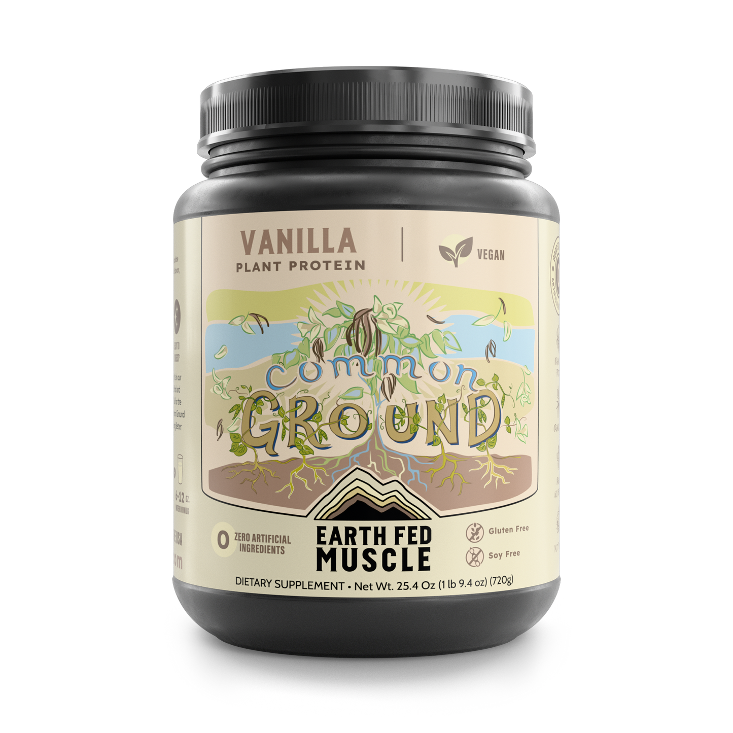 Common Ground Vanilla Plant Protein