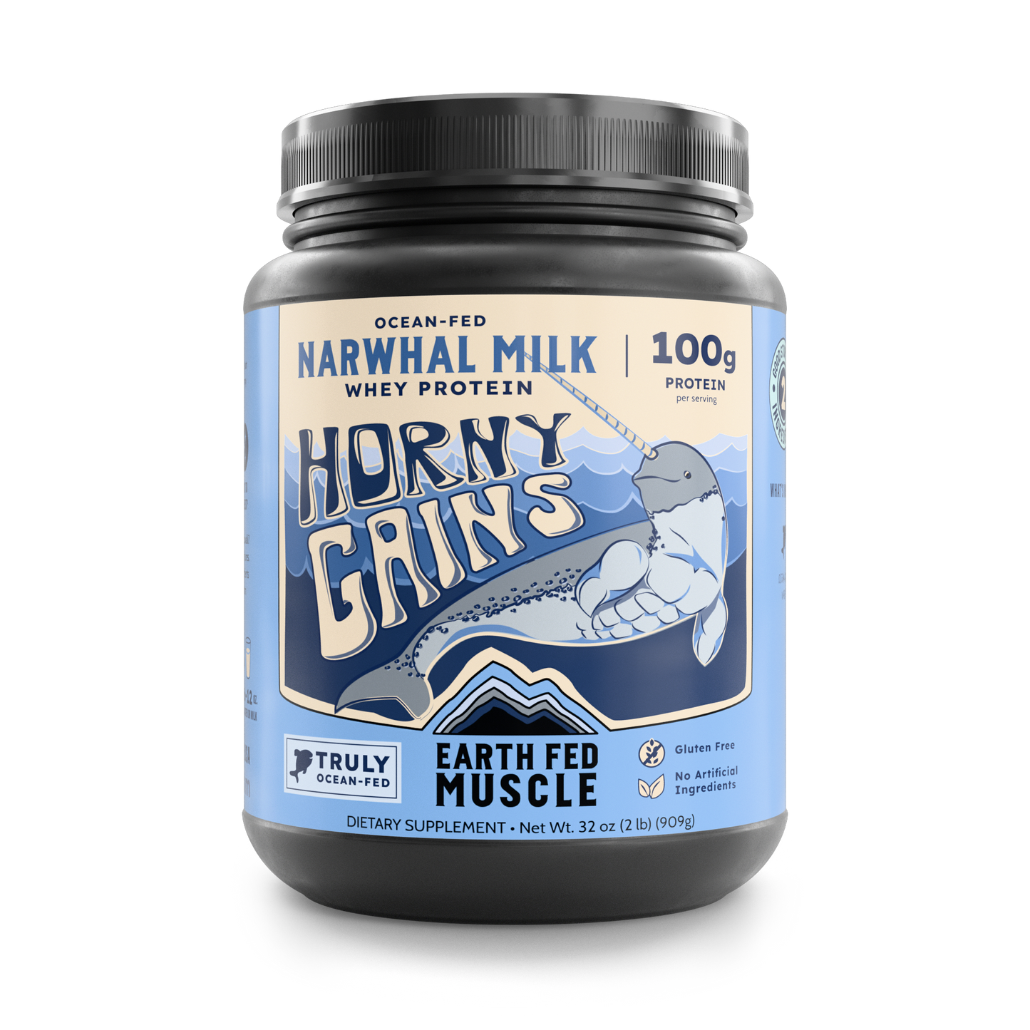 Horny Gains Narwhal Milk Whey Protein