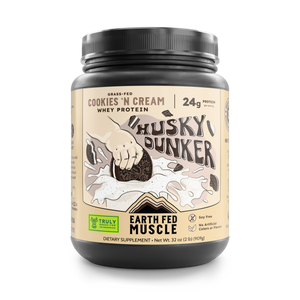 Husky Dunker Cookies 'n Cream Grass-Fed Whey Protein