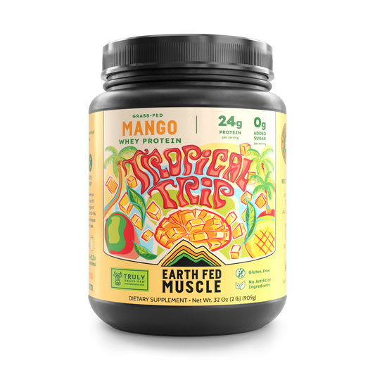 SEASONAL FLAVOR: Mango Grass-Fed Whey Protein