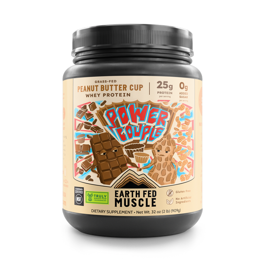 Power Couple Peanut Butter Cup Grass-Fed Whey Protein