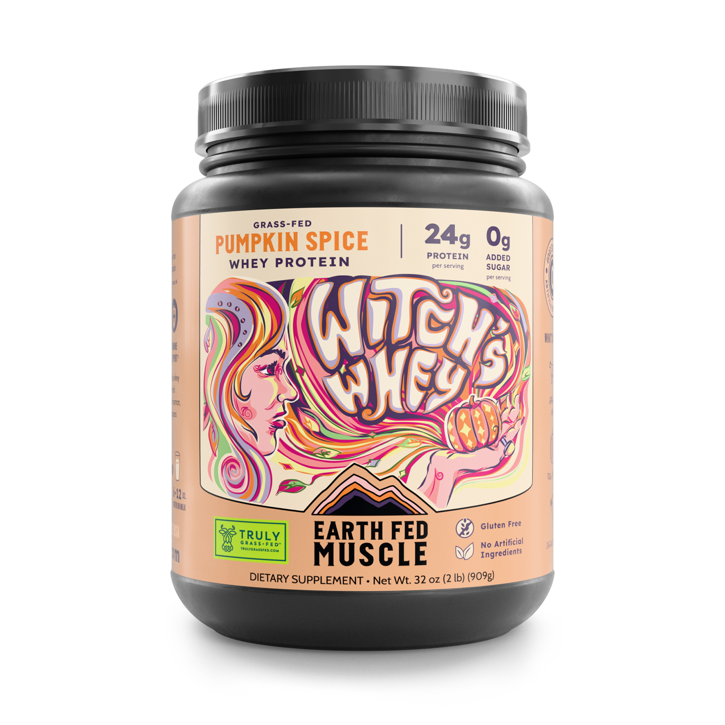 SEASONAL FLAVOR: Witch’s Whey Pumpkin Spice Grass-Fed Whey Protein