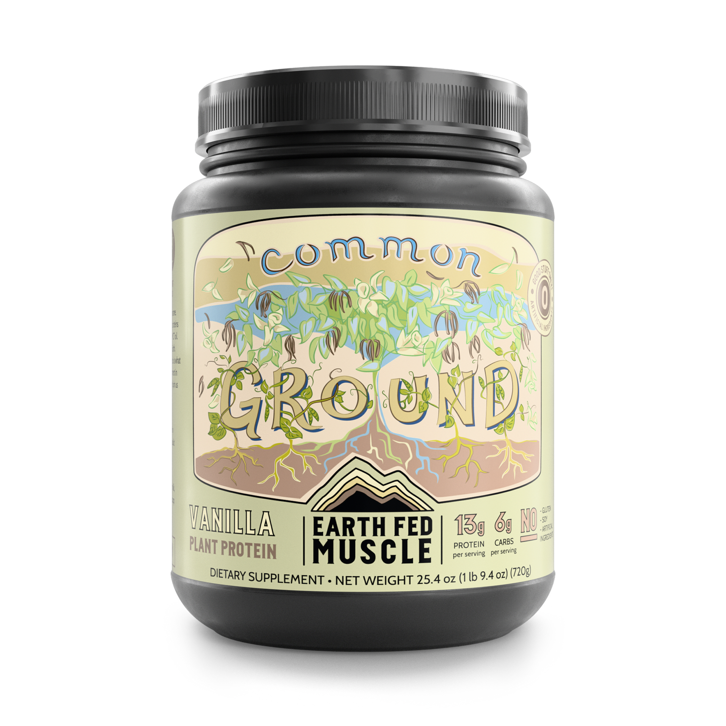 Common Ground Vanilla Plant Protein