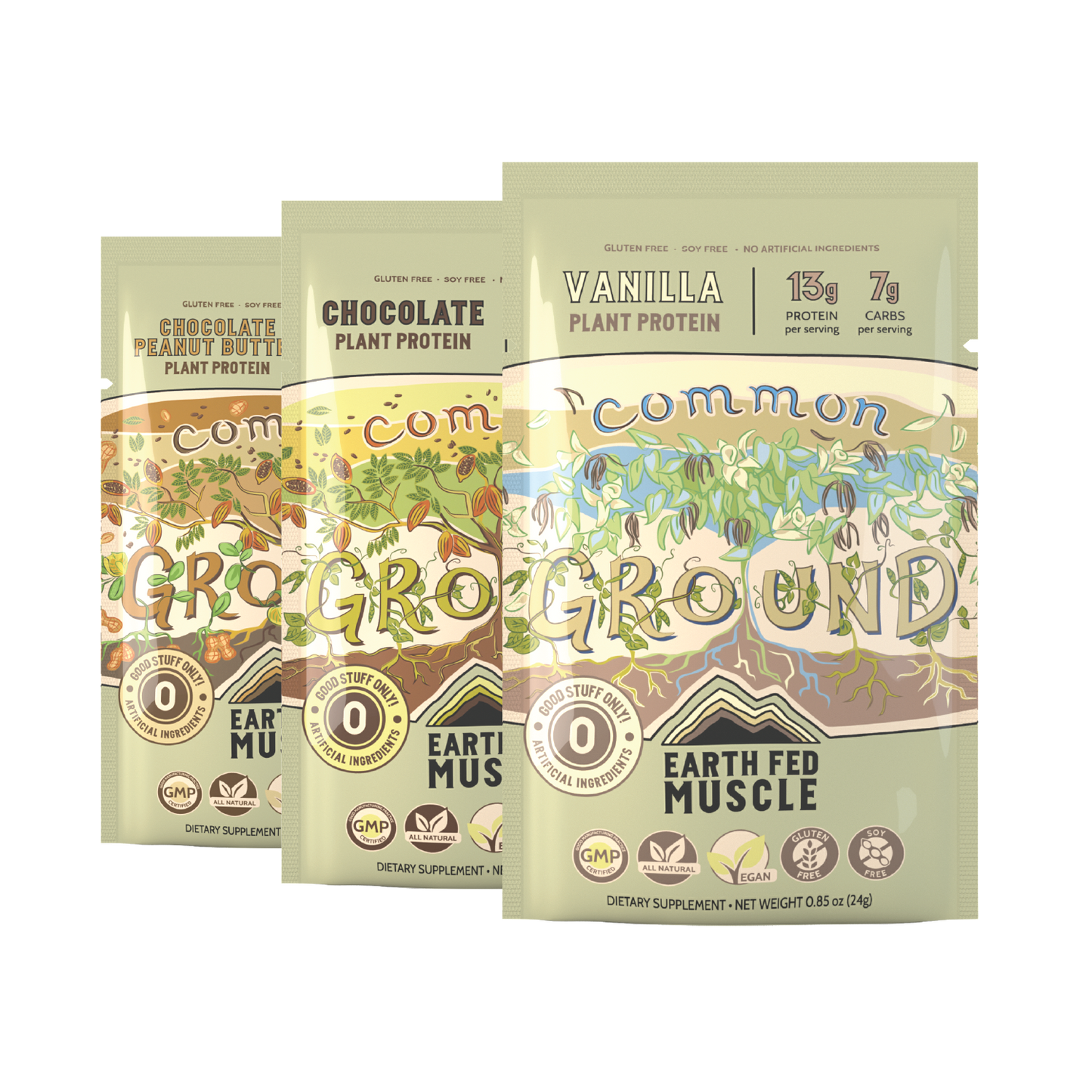 Single Serving Plant Protein Packs