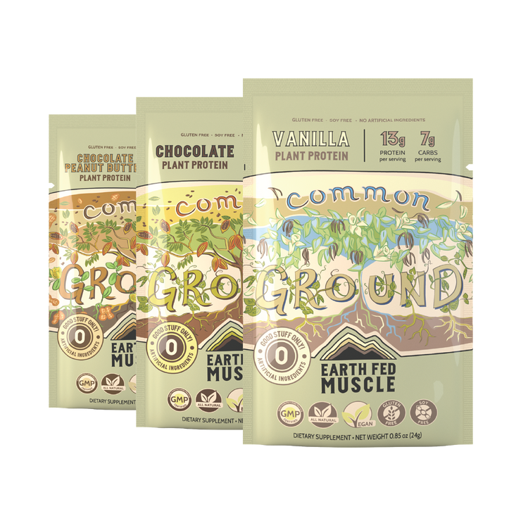 Single Serving Plant Protein Packs Earth Fed Muscle